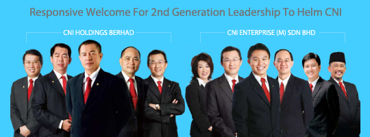 Responsive Welcome For 2nd Generation Leadership To Helm CNI