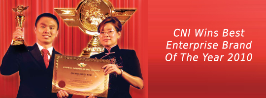 CNI Wins Best Enterprise Brand Of The Year 2010