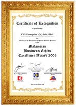 Malaysian Business Ethics Excellence Award